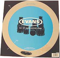 Evans - 'E-Ring 14'' Clear Tom'
