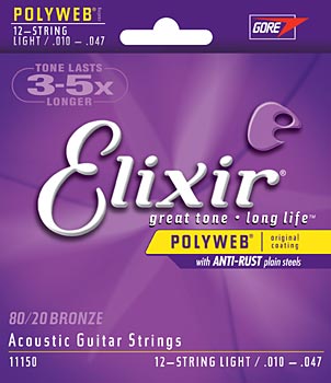 Elixir - Polyweb Light 12 Str. Acoustic