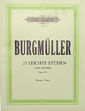 Edition Peters - BurgmÃ¼ller 25 leichte EtÃ¼den