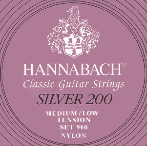 Hannabach - 900 MLT Silver 200