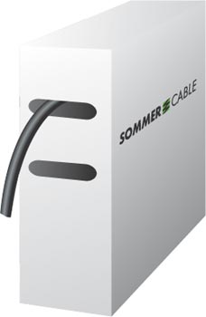 Sommer Cable - Shrinktube Box 1,2mm black