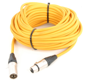 pro snake - 17900 Mic-Cable 15m Yellow