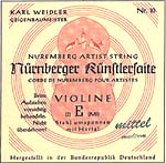 Weidler - Violin String G 631940