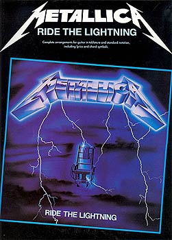 Music Sales - Metallica Ride The Lightning