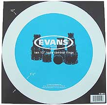 Evans - 'E-Ring 12'' Clear 1.5'