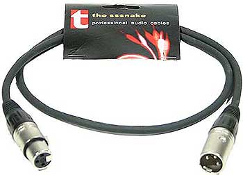 the sssnake - SK233-0,9 XLR Patch
