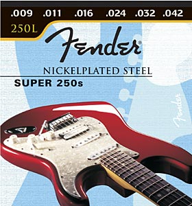 Fender - 250L Guitar Strings