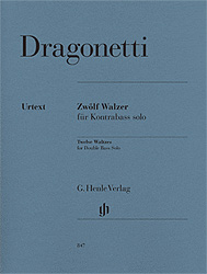 Henle Verlag - Dragonetti Walzer Kontrabass
