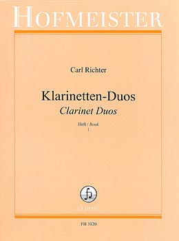 Friedrich Hofmeister Verlag - Richter Clarinet Duos 1