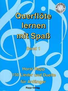 Horst Rapp Verlag - QuerflÃ¶te Lernen mit SpaÃ 1