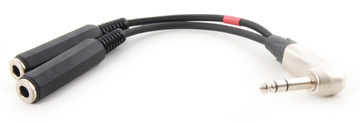 pro snake - Y-Adapter Cable L-Jack S/2xM