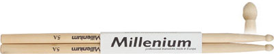 Millenium - 5A Maple Drumsticks -Wood-