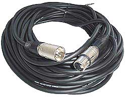 pro snake - 17900 Mic Cable 15 Black