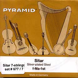 Pyramid - Sitar Strings 677/7