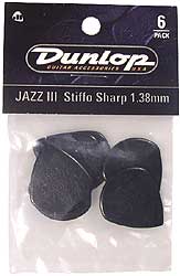 Dunlop - Jazz III Stiffo BK 6PC