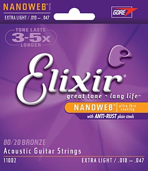 Elixir - Nanoweb Extra Light Acoustic