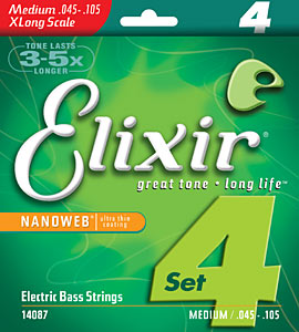 Elixir - Nanoweb Extra Long Scale