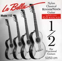 La Bella - FG112 1/2 Guitar Nylon