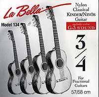 La Bella - FG134 3/4 Guitar Nylon