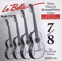 La Bella - FG178 7/8 Guitar Nylon
