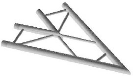 Global Truss - F32C20H 60Â° Corner