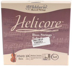 Daddario - HS610-3/4M Helicore Bass 3/4