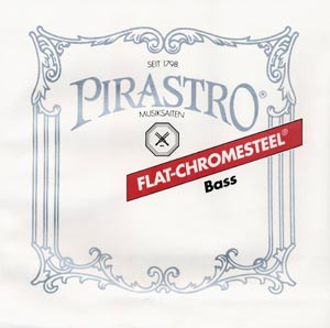 Pirastro - Flat Chromesteel Bass 4/4-3/4