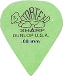 Dunlop - Plectrums Tortex Sharp 0,88 12