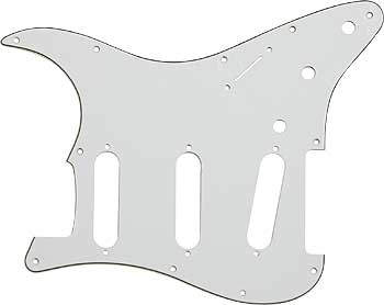 Fender - Pickguard SSS WH