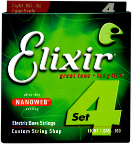 Elixir - Nanoweb Light Bass Guitar