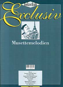 Holzschuh Verlag - Musettemelodien Accordion