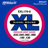 Daddario - EXL170-6 Regular Light