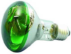 Omnilux - R80 Lamp E27 Green