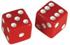 Allparts - Dice Knobs Red