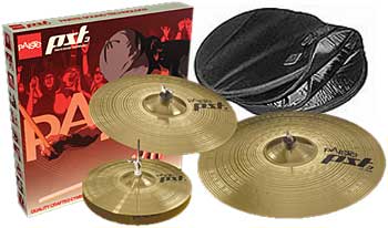 Paiste - PST3 Cymbal Set Economy Bag