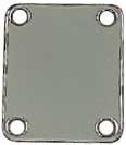 Fender - Neck Plate Vintage Plain Chrom