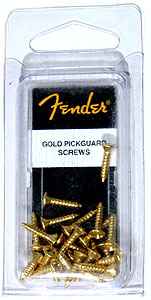 Fender - Pickguard Screws Gold