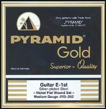 Pyramid - Gold Flatwound 412100