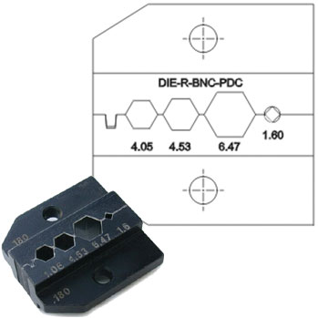 Neutrik - DIE-R-BNC-PDC Crimp Interior