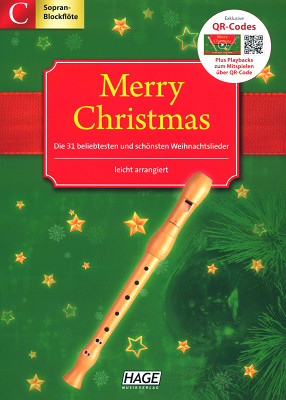 Hage Musikverlag - Merry Christmas BlockflÃ¶te