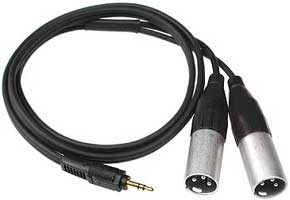 pro snake - Adapter Cable XLR - Mini Jack