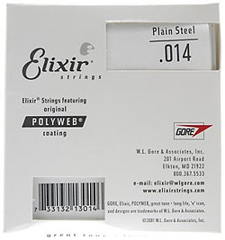 Elixir - .014 Plain Steel