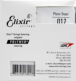 Elixir - .017 Plain Steel