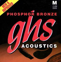 GHS - S335 Phosphor Bronze Medium