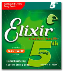 Elixir - .130L TW Single Bass String