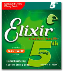 Elixir - .130XL TW Bass Single String
