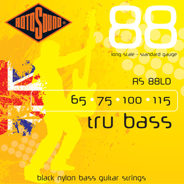 Rotosound - RS88LD Black Nylon