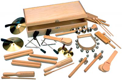 Goldon - Percussion Set 4 in Wood Box