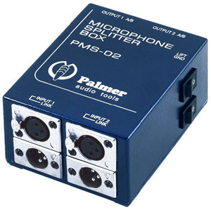 Palmer - PMS-02 Mikrofon Splitter