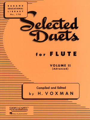 Rubank Publications - Selected Duets for Flute 2